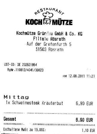 scmn Hffner Kochmtze Restaurant